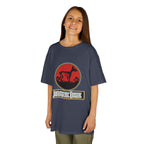 Kids Doberman Jurassic Bark T-Shirt | Fun Dog Tee for Kids