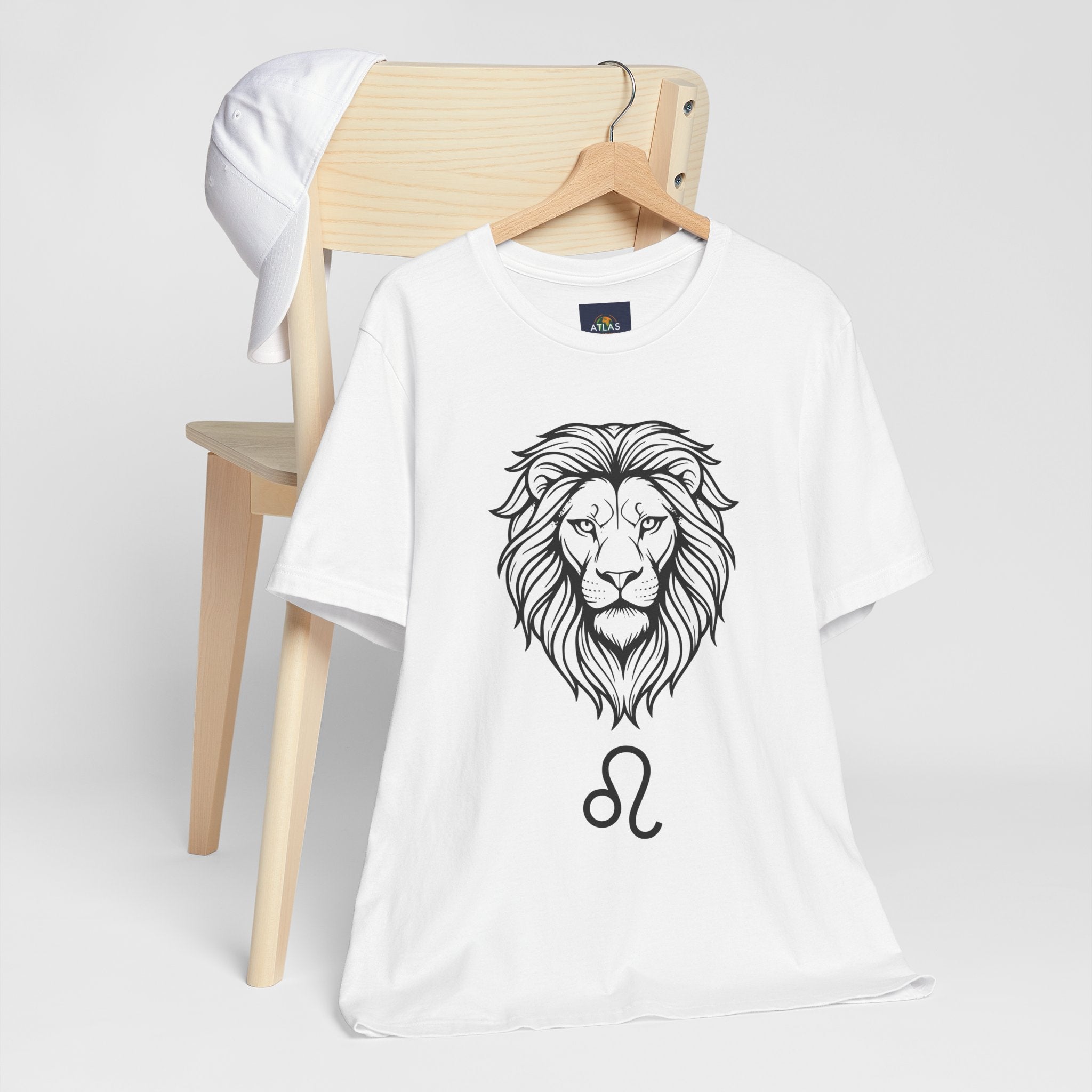 Leo Zodiac T-shirt- Black & White Leo unisex Shirt