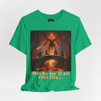 D&D Fantasy T-Shirt - Roll a Natural 20 Dungeon Master RPG Unisex Tee