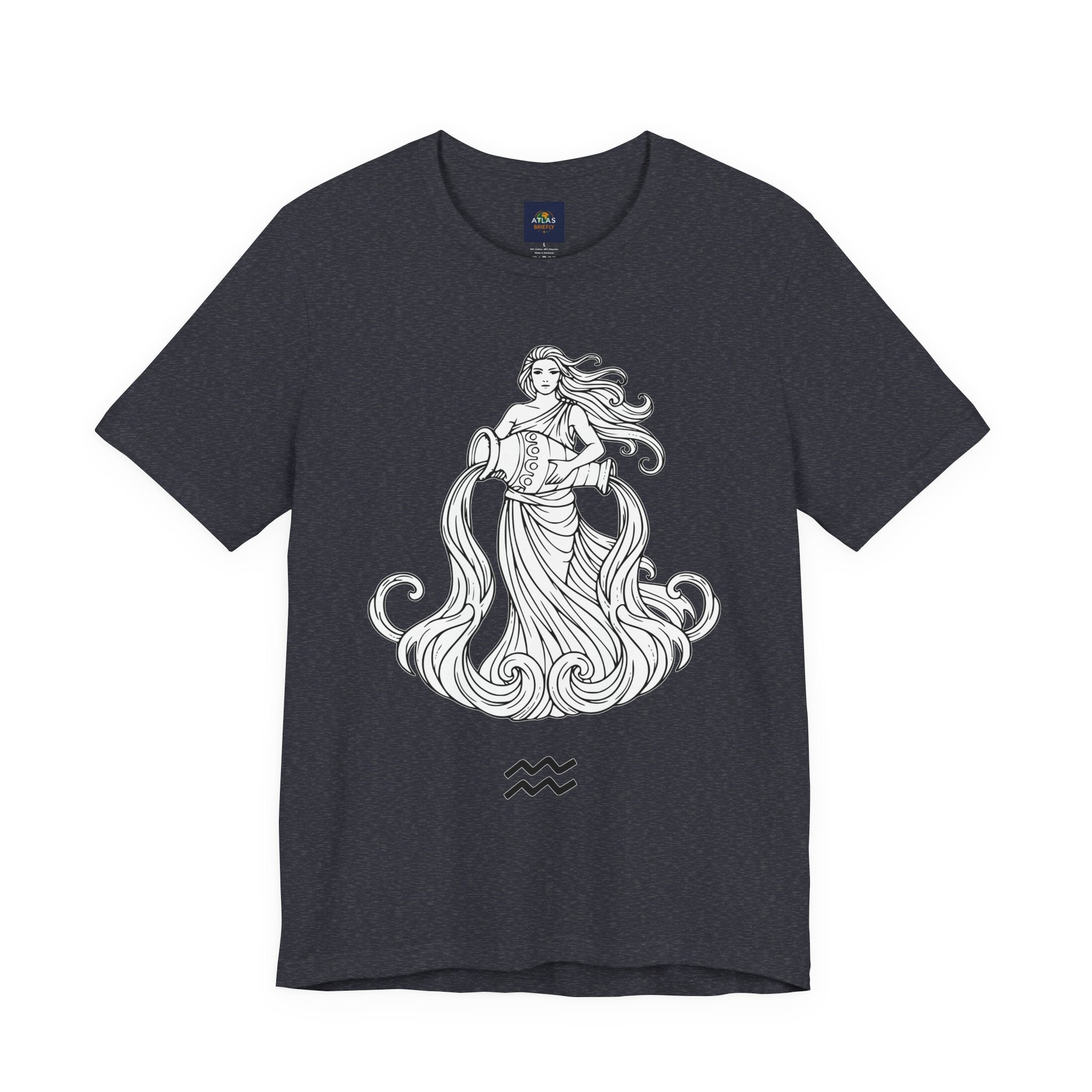 Aquarius Zodiac Tee - Unisex Astrology T-Shirt for Trendy Style