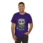 Hufflepurr Harry Potter T-Shirt - Funny Wizarding World Tee | Cute Potter Cat Gift - Atlas Briefly
