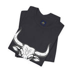 Taurus Zodiac T-Shirt - Minimalist Black and White Unisex T-Shirt