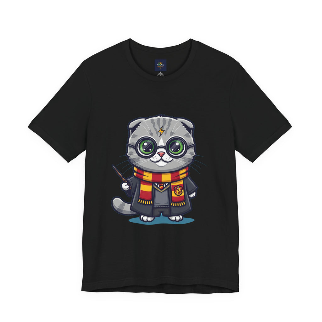 Griffinclaw Harry Potter T-Shirt - Funny Wizarding World Tee | Cute Potter Cat Gift - Atlas Briefly