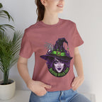 Resting Witch Face Halloween T-Shirt - Funny Witch Tee for Women & Men | Halloween Graphic Shirt - Atlas Briefly