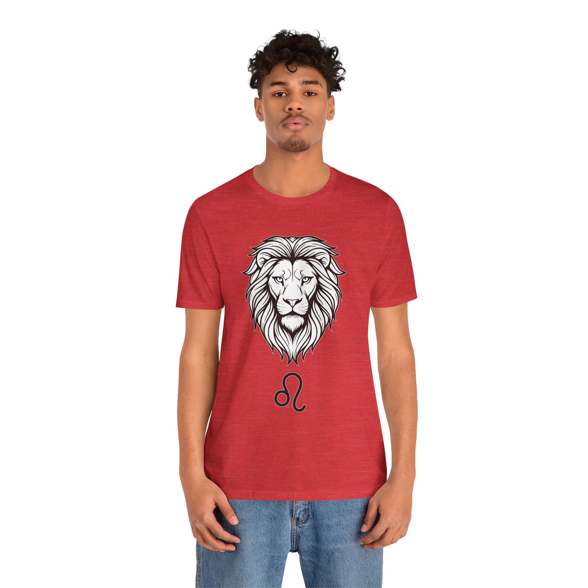 Leo Zodiac T-shirt- Black & White Leo unisex Shirt