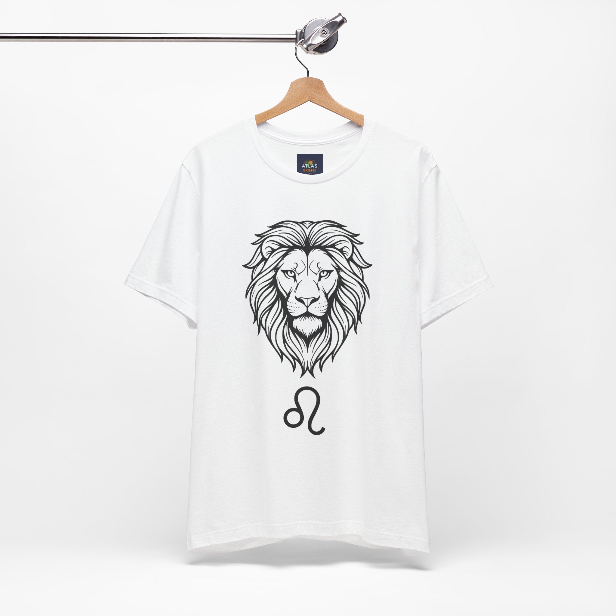 Leo Zodiac T-shirt- Black & White Leo unisex Shirt