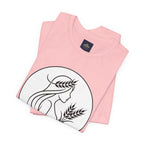 Virgo Zodiac Tee - Minimalist Black and White Unisex T-Shirt