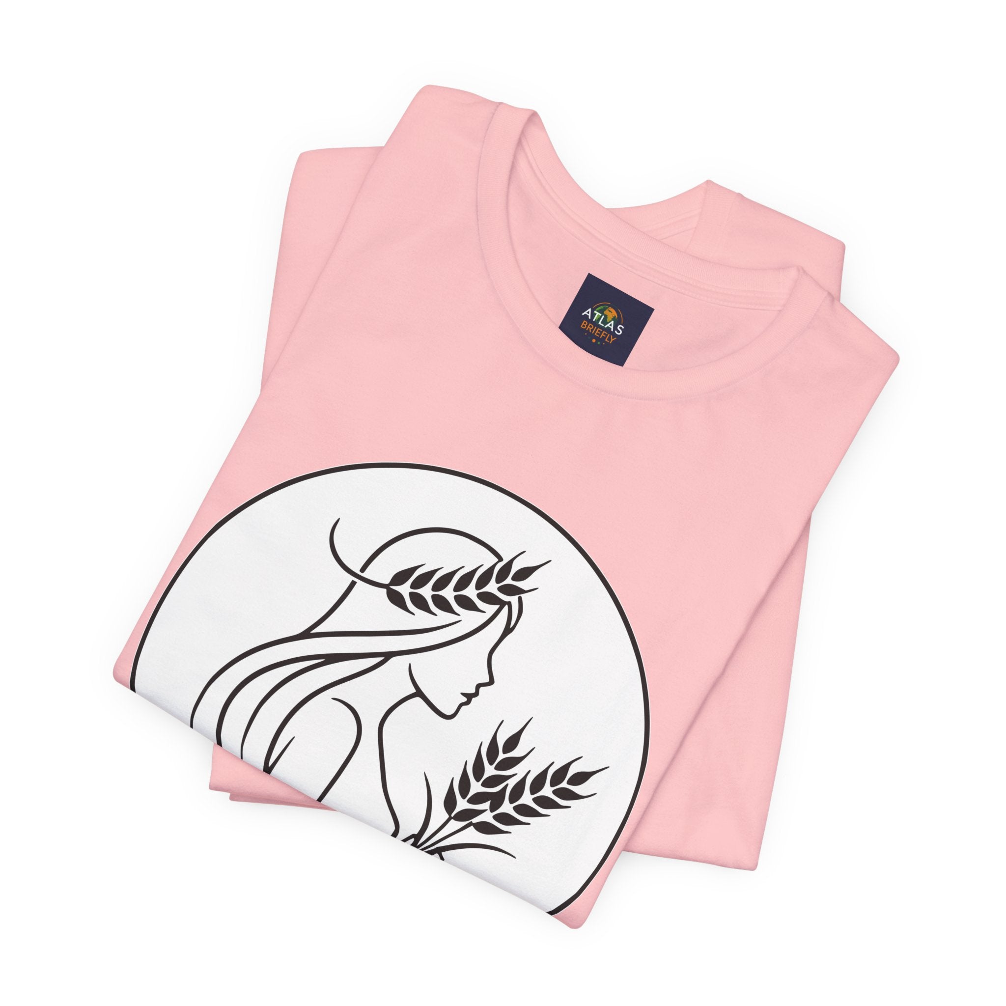 Virgo Zodiac Tee - Minimalist Black and White Unisex T-Shirt