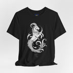 Capricorn Zodiac Tee - Unisex Minimalist Horoscope Shirt in Black and White