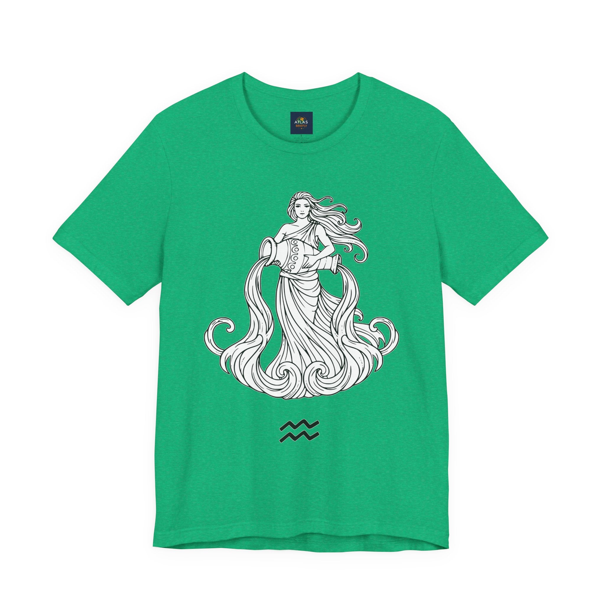 Aquarius Zodiac Tee - Unisex Astrology T-Shirt for Trendy Style