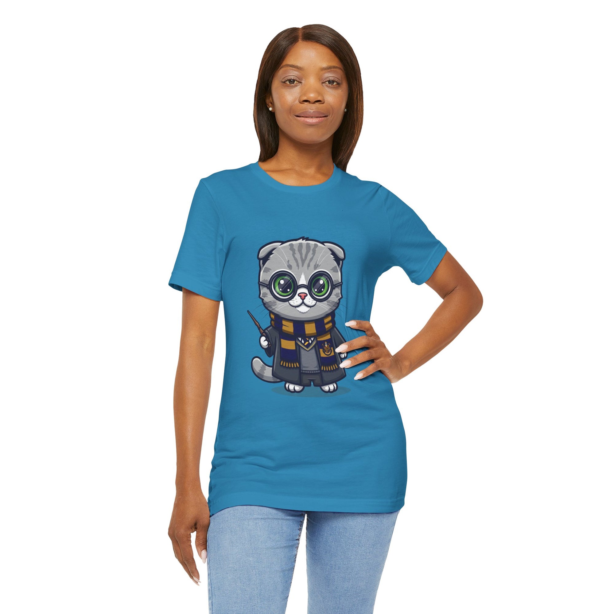 Ravenpaw Harry Potter T-Shirt - Funny Wizarding World Tee | Cute Potter Cat Gift - Atlas Briefly