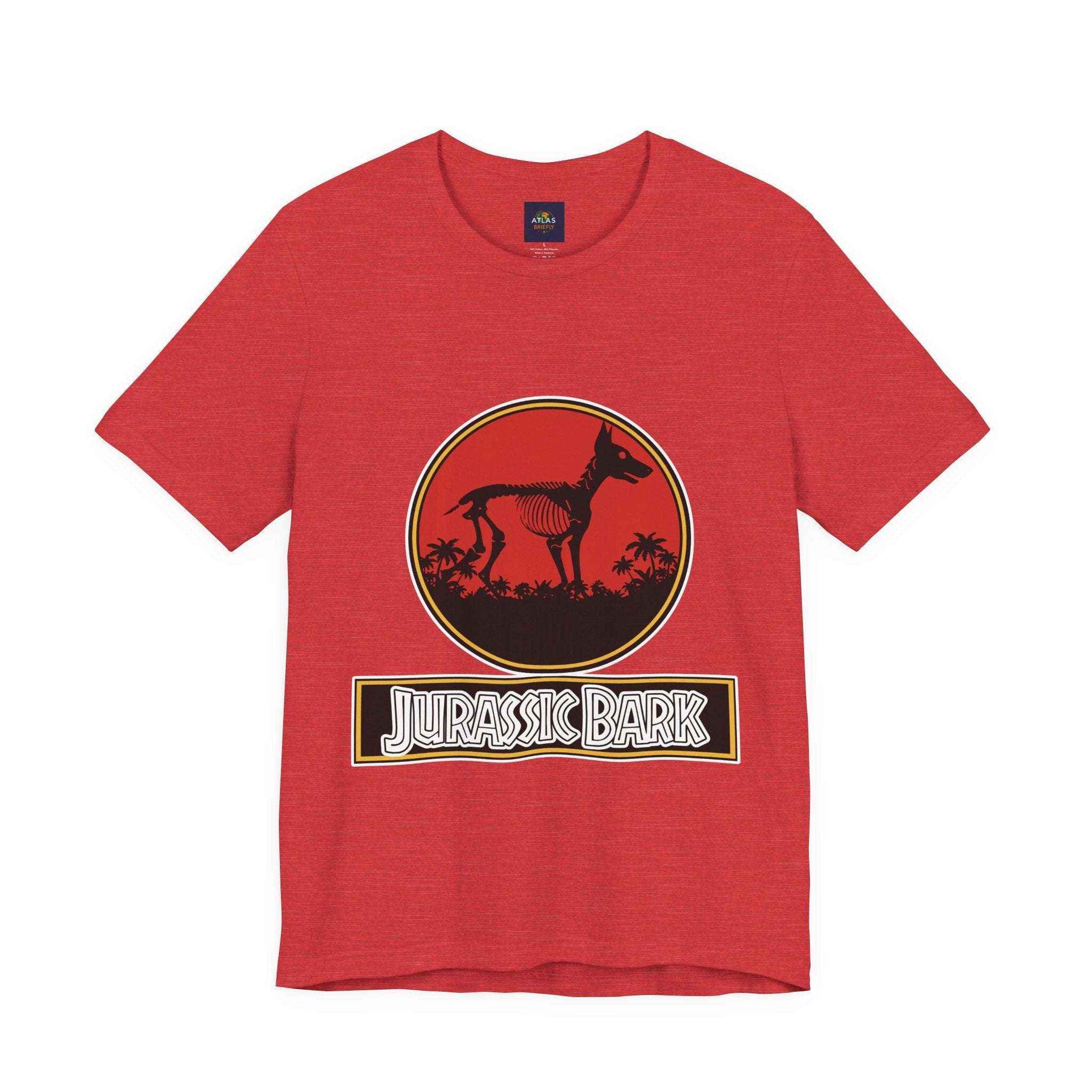 Doberman T-Shirt for Dog Lovers - Jurassic Bark Design - Atlas Briefly