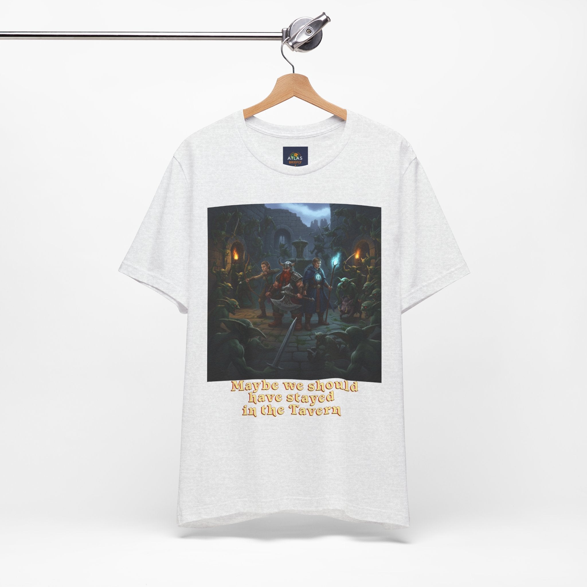 Goblin Ambush T-Shirt - Unleash Your Inner Fantasy Adventure - Atlas Briefly