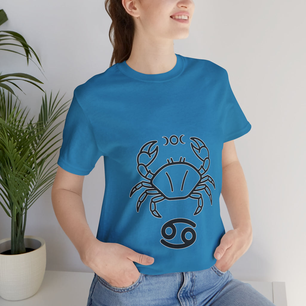 Cancer Horoscope T-Shirt - Stylish Astrology Tee for Cancer Zodiac Sign