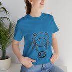 Cancer Horoscope T-Shirt - Stylish Astrology Tee for Cancer Zodiac Sign