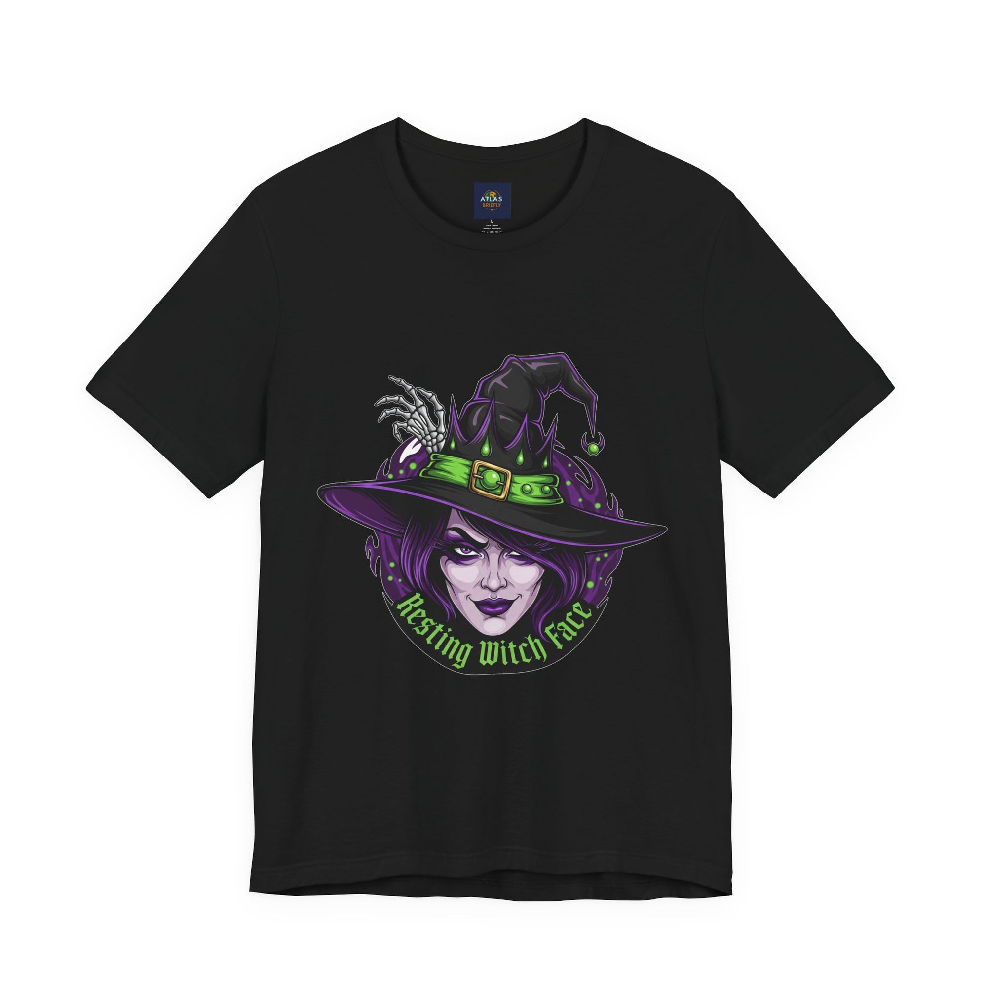 Resting Witch Face Halloween T-Shirt – Funny Witch Graphic Tee