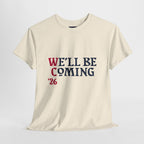 "We'll Be Coming '26" Scotland World Cup T-Shirt | Premium Tartan Army Fan Gear
