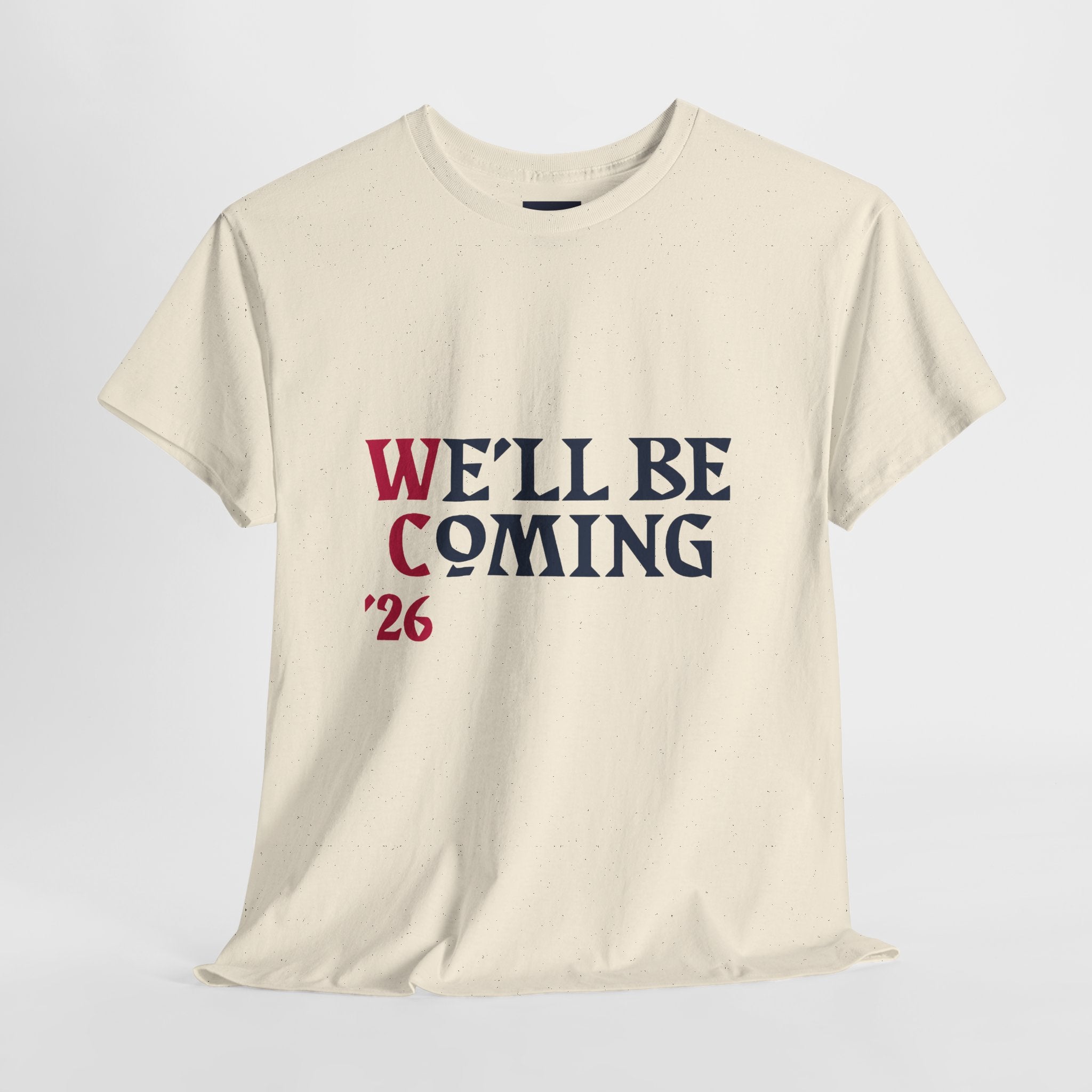 "We'll Be Coming '26" Scotland World Cup T-Shirt | Premium Tartan Army Fan Gear