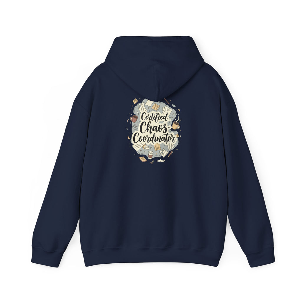 Certified Chaos Coordinator Hoodie - Funny Mom Teacher Gift | Organized Chaos Sweatshirt - Atlas Briefly