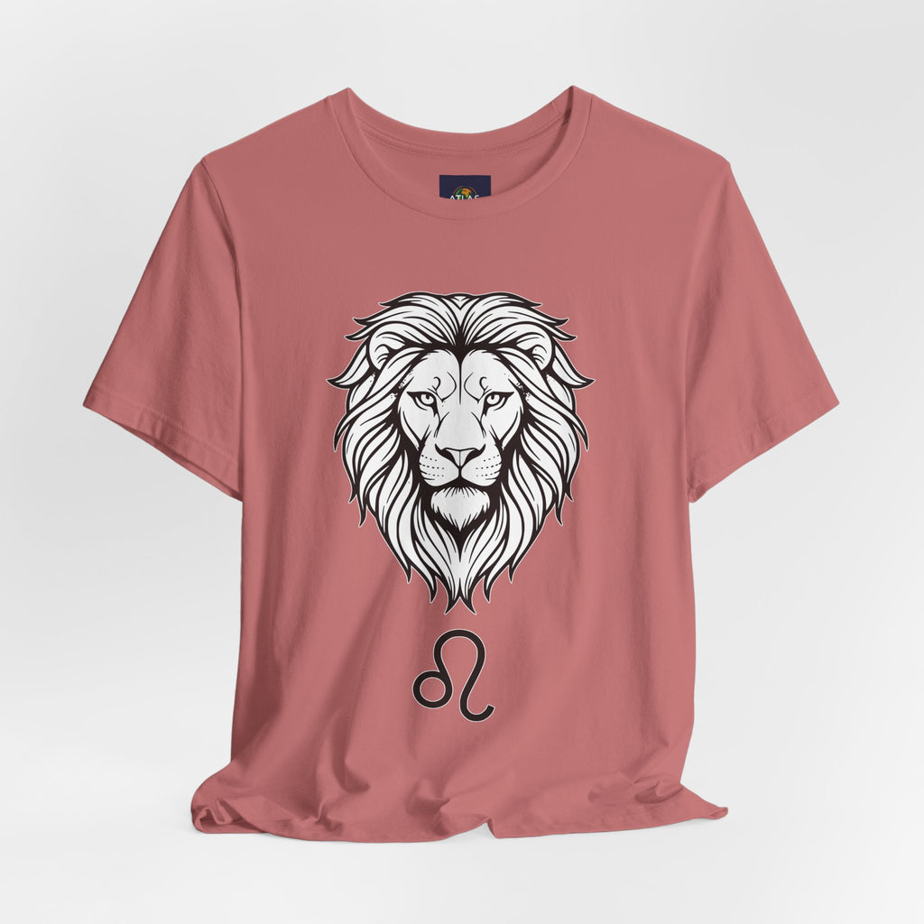 Leo Zodiac T-shirt- Black & White Leo unisex Shirt
