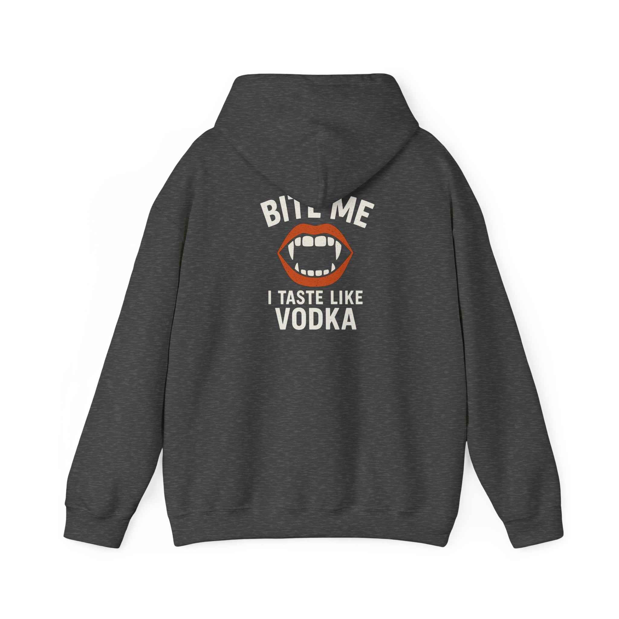 Vodka Vampire Hoodie - Bite Me I taste like Vodka - Atlas Briefly