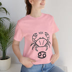 Cancer Horoscope T-Shirt - Stylish Astrology Tee for Cancer Zodiac Sign