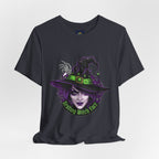 Resting Witch Face Halloween T-Shirt - Funny Witch Tee for Women & Men | Halloween Graphic Shirt - Atlas Briefly