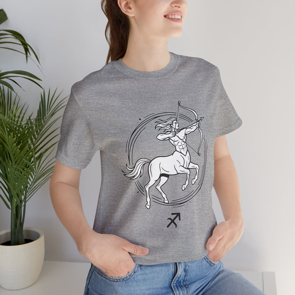 Sagittarius Zodiac Tee for Unisex Wear