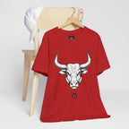 Taurus Zodiac T-Shirt - Minimalist Black and White Unisex T-Shirt