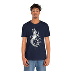 Capricorn Zodiac Tee - Unisex Minimalist Horoscope Shirt in Black and White