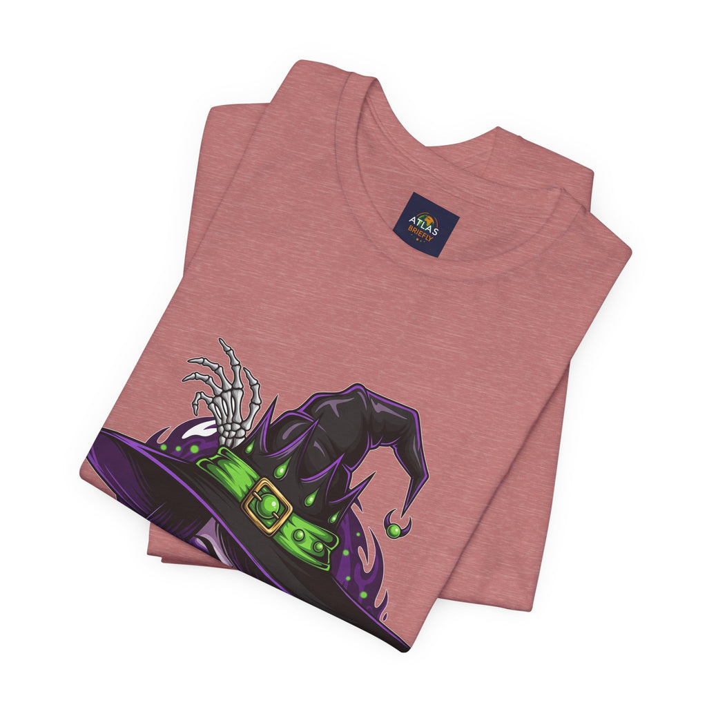 Resting Witch Face Halloween T-Shirt - Funny Witch Tee for Women & Men | Halloween Graphic Shirt - Atlas Briefly