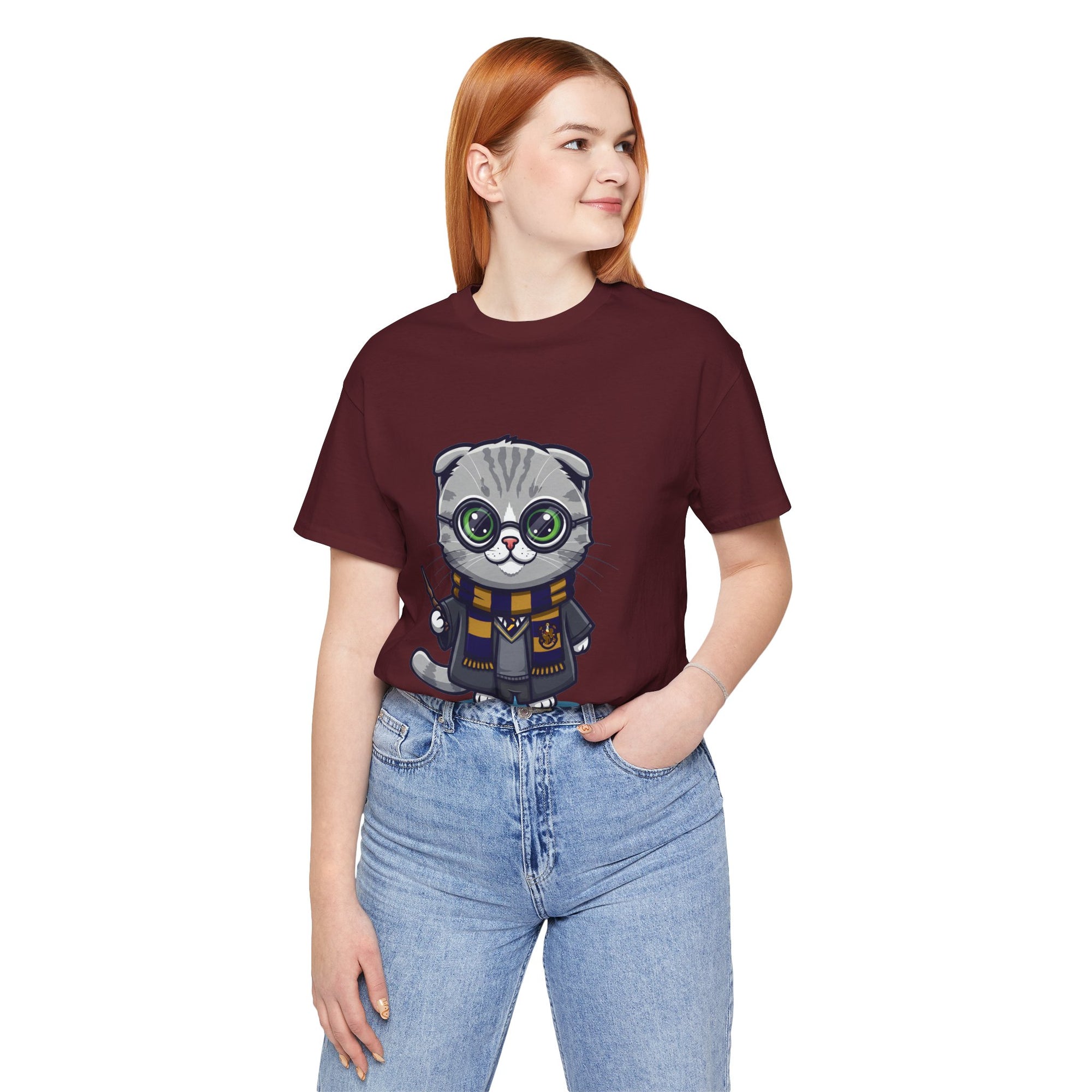 Ravenpaw Harry Potter T-Shirt - Funny Wizarding World Tee | Cute Potter Cat Gift - Atlas Briefly
