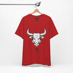 Taurus Zodiac T-Shirt - Minimalist Black and White Unisex T-Shirt