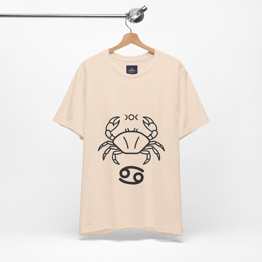 Cancer Horoscope T-Shirt - Stylish Astrology Tee for Cancer Zodiac Sign