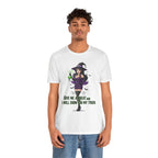 Sexy Witch Halloween T-Shirt - Flirty Witch Costume Tee | Trick or Treat Halloween Shirt - Atlas Briefly