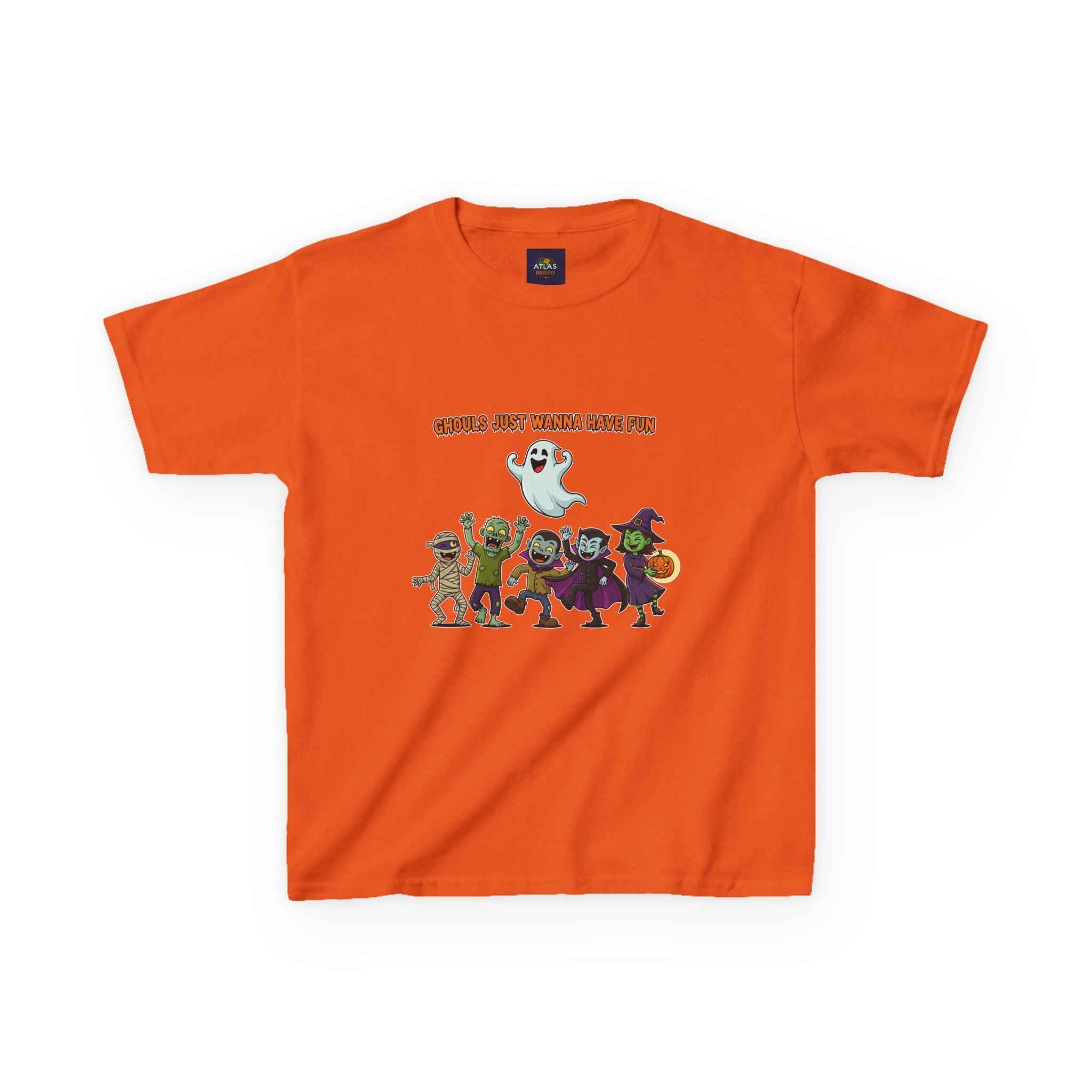 Ghouls Just Wanna Have Fun T-Shirt for Kids - Perfect Halloween Apparel - Atlas Briefly