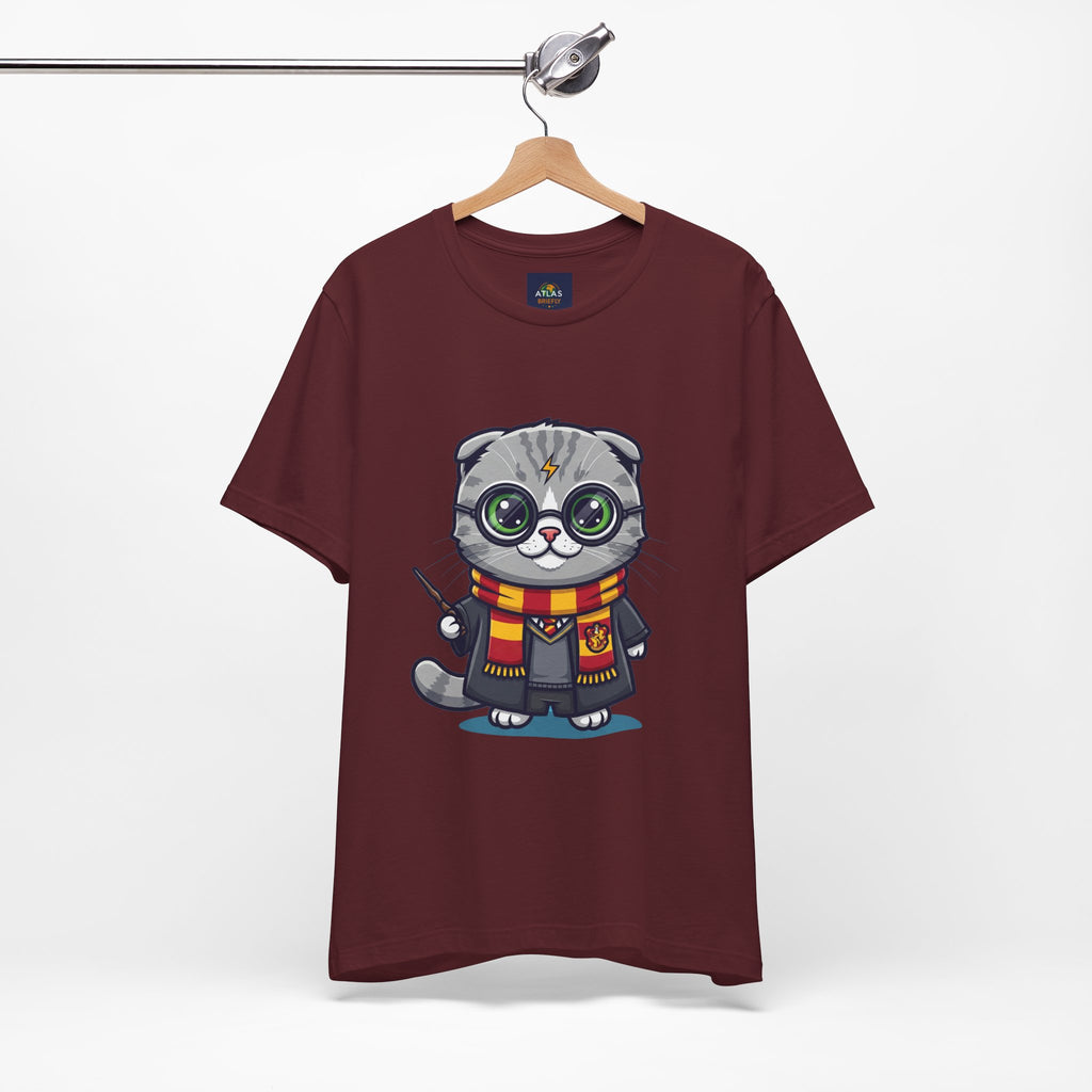 Griffinclaw Harry Potter T-Shirt - Funny Wizarding World Tee | Cute Potter Cat Gift - Atlas Briefly
