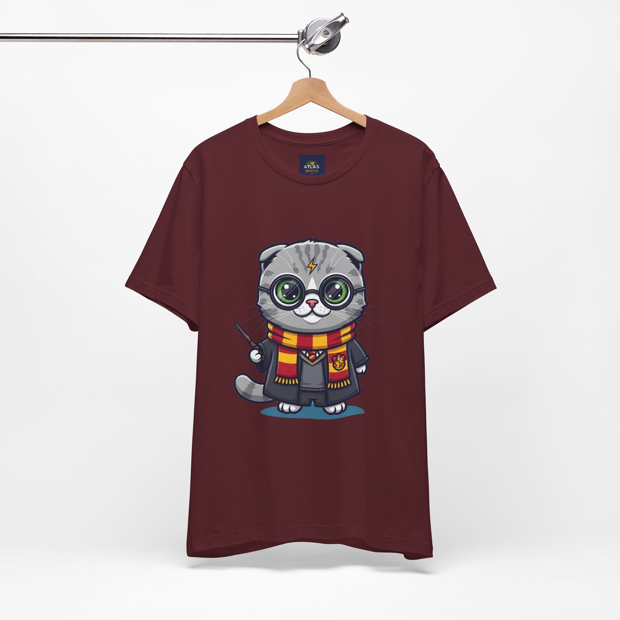 Griffinclaw Harry Potter T-Shirt - Funny Wizarding World Tee | Cute Potter Cat Gift - Atlas Briefly