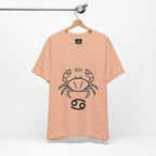 Cancer Horoscope T-Shirt - Stylish Astrology Tee for Cancer Zodiac Sign