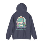 NamasTe-Rex Meditating Dinosaur Hoodie - Funny Yoga Sweatshirt | Zen T-Rex Gift - Atlas Briefly