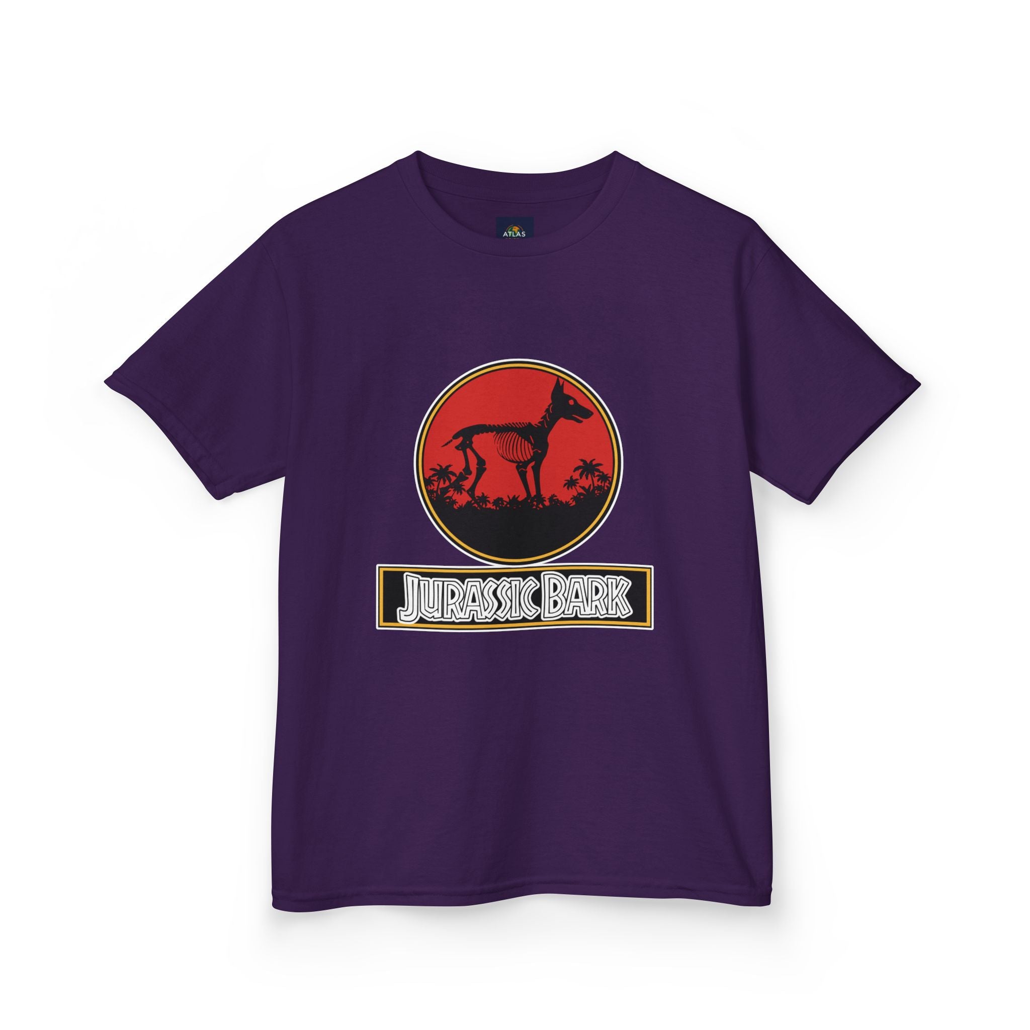 Kids Doberman Jurassic Bark T-Shirt | Fun Dog Tee for Kids