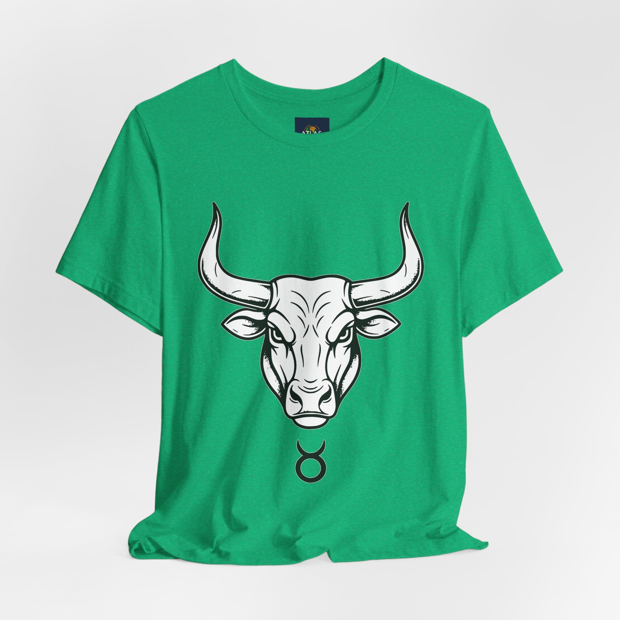 Taurus Zodiac T-Shirt - Minimalist Black and White Unisex T-Shirt