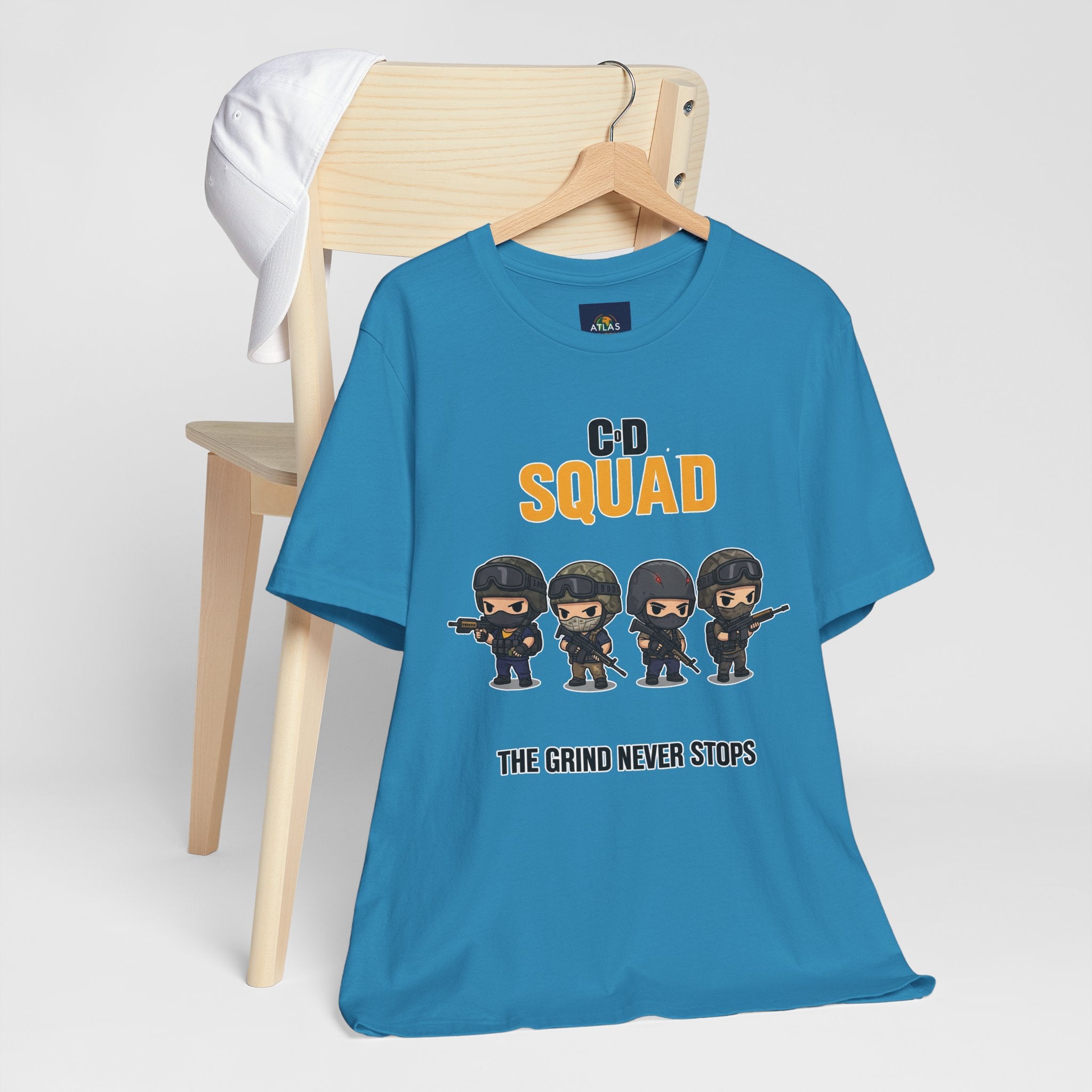 CoD Squad Tee for Gamers: The Grind Never Stops