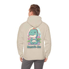 NamasTe-Rex Hoodie - Fun Yoga Dinosaur Sweatshirt for Comfort and Style - Atlas Briefly