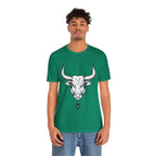 Taurus Zodiac T-Shirt - Minimalist Black and White Unisex T-Shirt