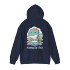 NamasTe-Rex Meditating Dinosaur Hoodie - Funny Yoga Sweatshirt | Zen T-Rex Gift - Atlas Briefly