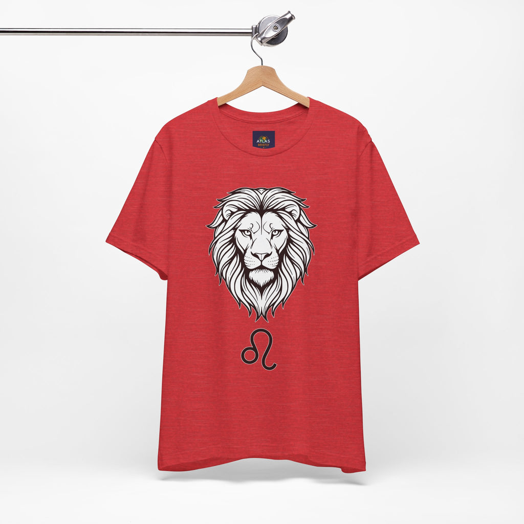 Leo Zodiac T-shirt- Black & White Leo unisex Shirt