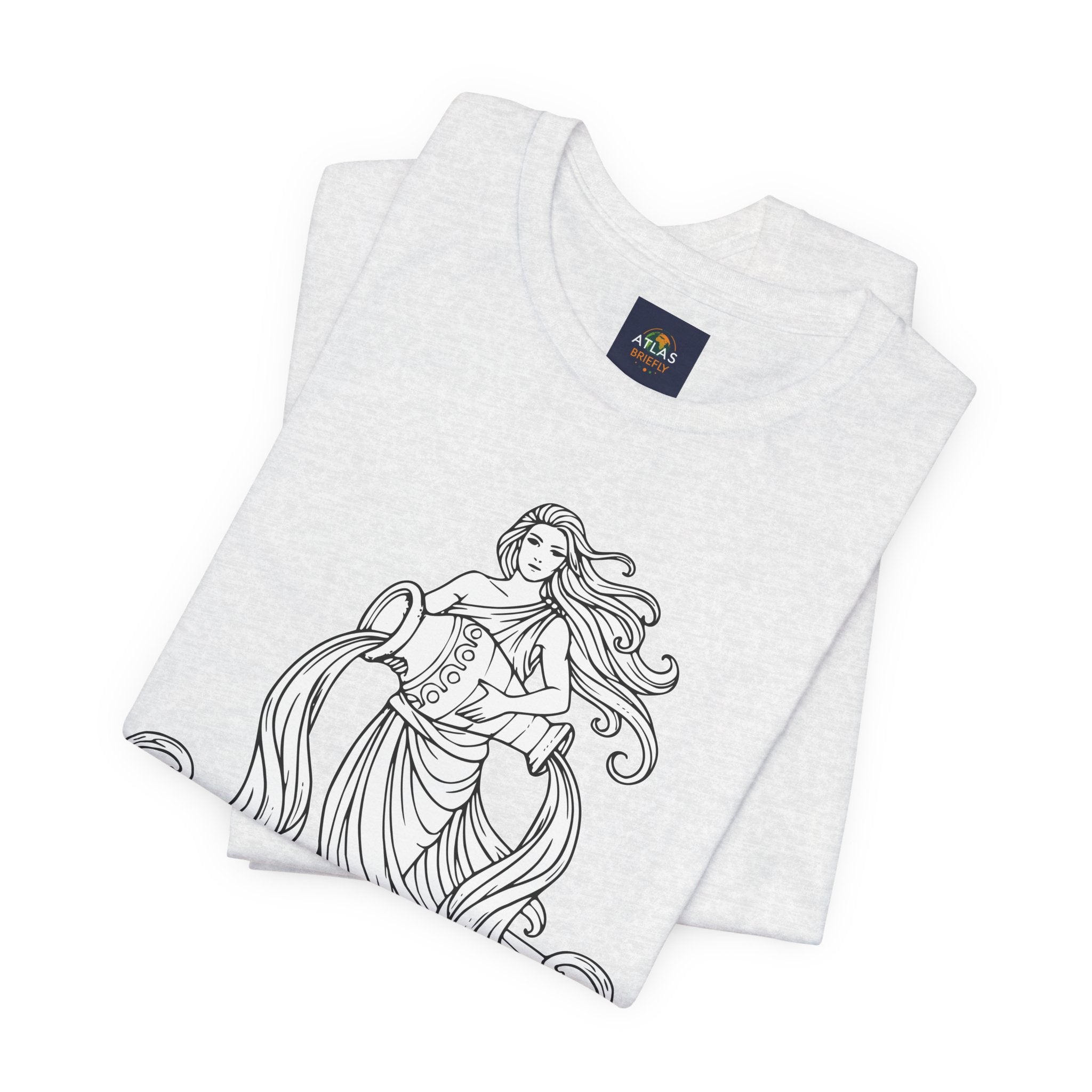 Aquarius Zodiac Tee - Unisex Astrology T-Shirt for Trendy Style