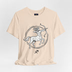 Sagittarius Zodiac Tee for Unisex Wear