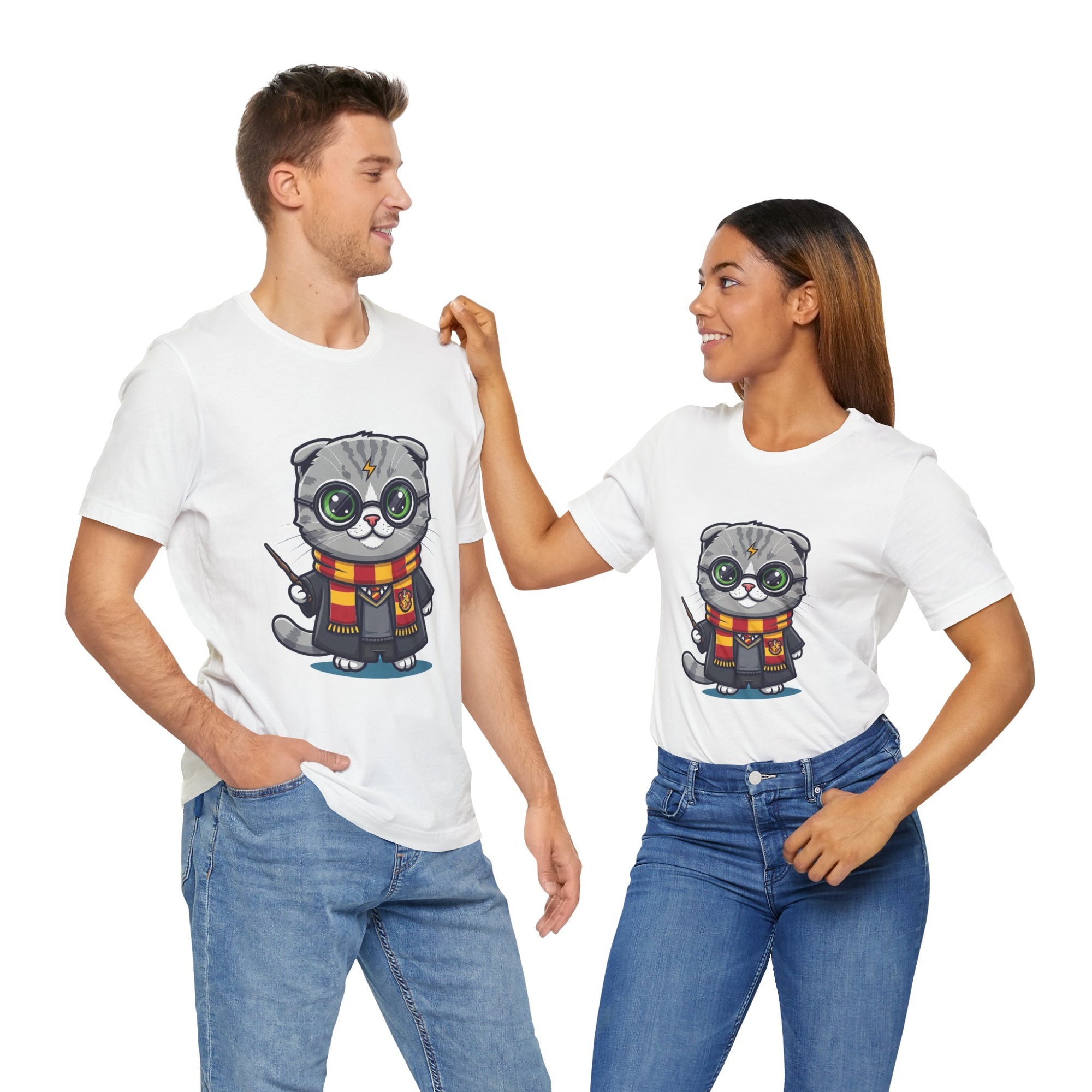 Griffinclaw Harry Potter T-Shirt - Funny Wizarding World Tee | Cute Potter Cat Gift - Atlas Briefly
